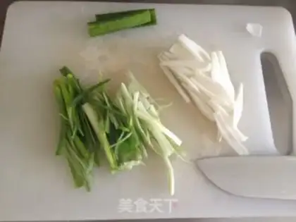 Make Japanese pork dinner step 1