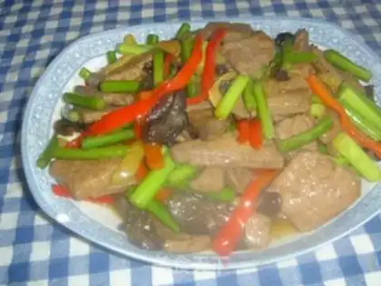 Make Garlic fried liver step 6