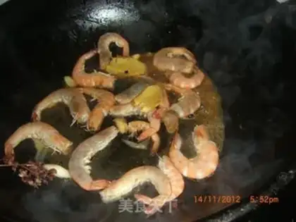 Make Shrimp radish step 4