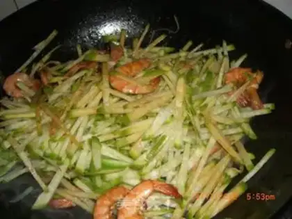 Make Shrimp radish step 5
