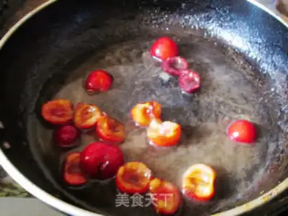 Make Cherry tofu step 5