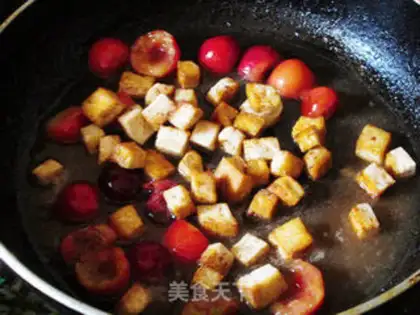 Make Cherry tofu step 7