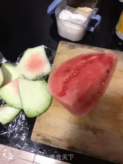 Make Watermelon ice cream step 0