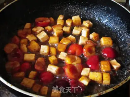 Make Cherry tofu step 8