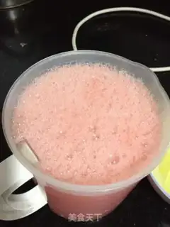 Make Watermelon ice cream step 5
