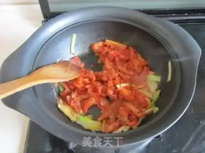 Make Korean pickles, fat cow pot step 2