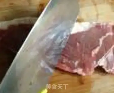 Make West cold steak step 1