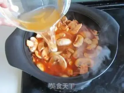Make Korean pickles, fat cow pot step 4