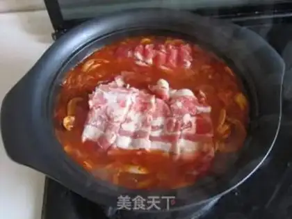 Make Korean pickles, fat cow pot step 6