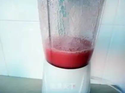 Make Apple watermelon juice step 5