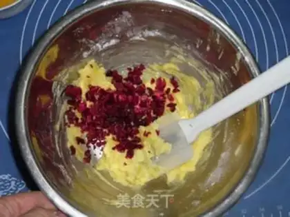 Make Cranberry cookies step 2