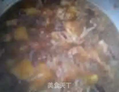Make Xinjiang chicken step 5