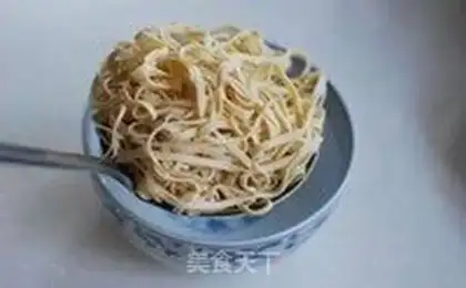 Make Tofu skin step 4