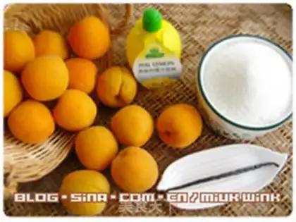 Make Vanilla apricot jam step 0