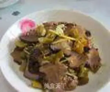 Make Sour pig tongue step 7