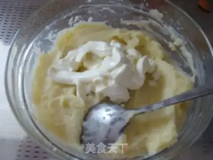 Make Milky cheese and mashed potatoes step 9
