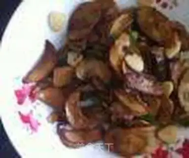 Make Garlic abalone step 8