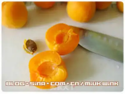 Make Vanilla apricot jam step 3