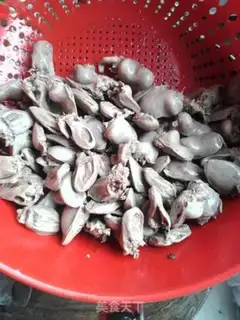 Make Hot pepper fried chicken heart step 2