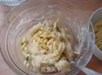 Make Milky cheese and mashed potatoes step 13