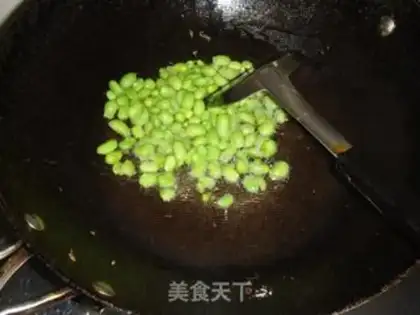 Make White silk, soybeans step 2