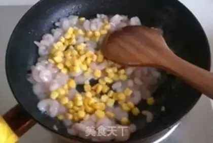 Make Shrimp corn tofu step 4