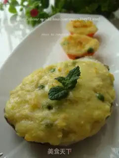 Make Milky cheese and mashed potatoes step 18