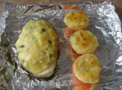 Make Milky cheese and mashed potatoes step 19