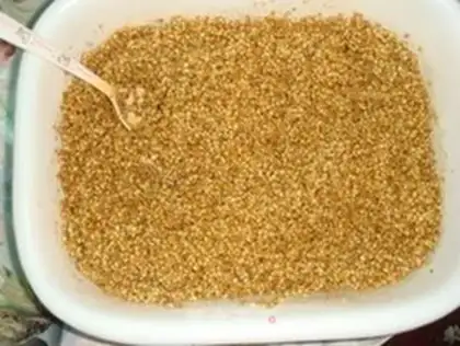 Make Salted egg yolk step 1