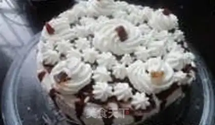Make Chocolate cream cake step 5