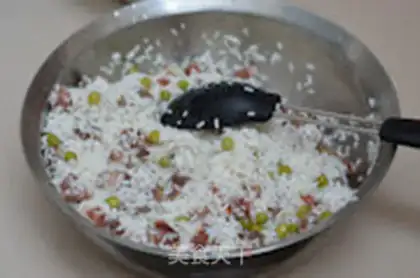 Make Peas and sausage step 4