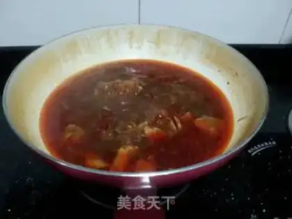 Make Red-fooked chicken step 6