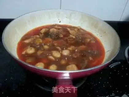 Make Red-fooked chicken step 7