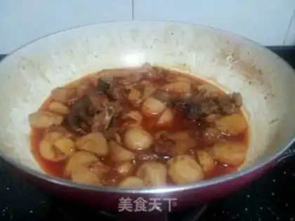 Make Red-fooked chicken step 8