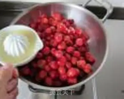 Make Sugary cherry and cherry jam step 7