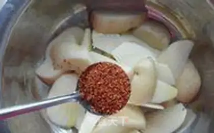Make Lazy baked fries step 2