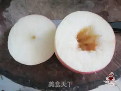 Make A red roasted apple step 2