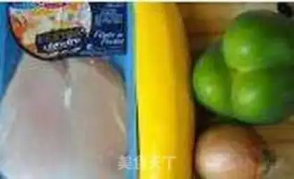 Make Five-coloured chicken string step 0