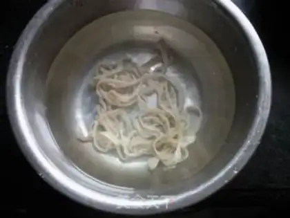Make Hypogly pig blood intestines step 1