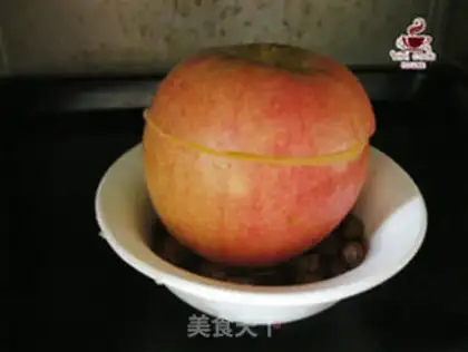 Make A red roasted apple step 4
