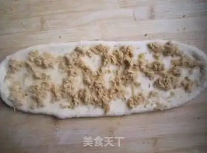 Make Meat pine toast step 7