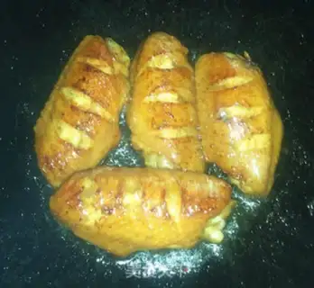 Make Fried curry wings step 2