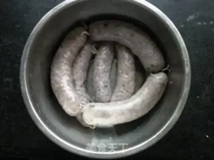 Make Hypogly pig blood intestines step 12