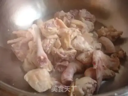 Make Chicken stew mushrooms step 5
