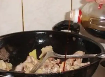 Make Chicken stew mushrooms step 8
