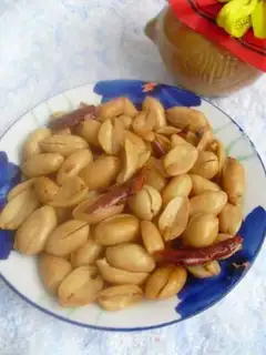 Make Spicy peanuts step 6