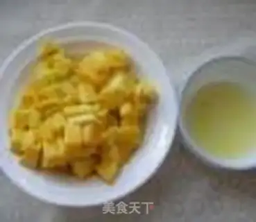 Make Mango shake step 1