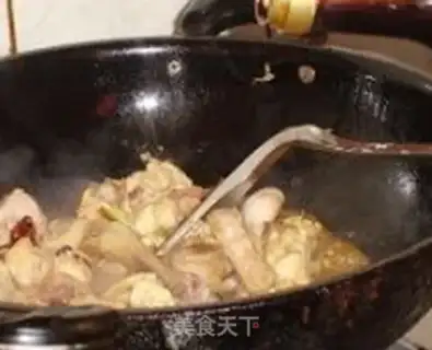 Make Chicken stew mushrooms step 10
