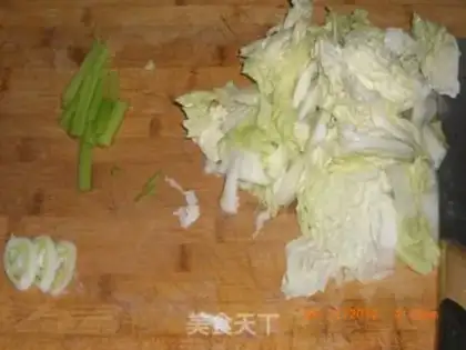 Make Big cabbage, hot potato step 2