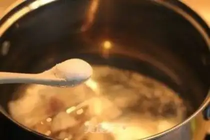 Make Water boiled beans step 3